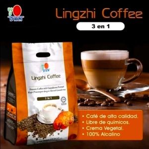 Healthy coffee with Ganoderma Lucidum Dxn